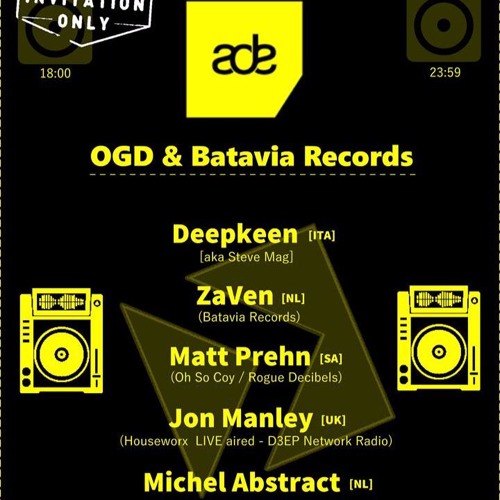 Closing set at OGD & Batavia Records showcase ADE 2017
