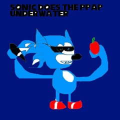 sonic does the PPAP underwater
