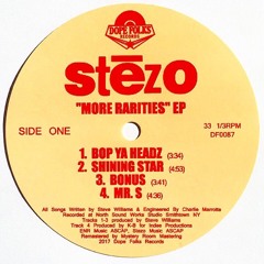 DF0087- Stezo - Bop Ya Headz -  OUT NOW!!