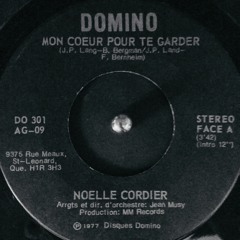 Noelle Cordier - Mon Coeur Pour Te Garder @78rpm