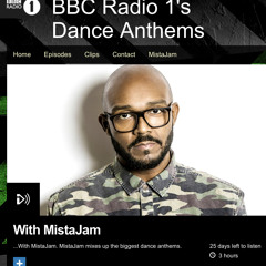 Mistajam BBCRadio1 Dance Anthems - Raye "Decline" - Wideboys House mix