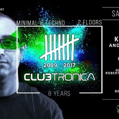 Dominik O. 25.11.2017 8 Years Clubtronica @ Halle Luja