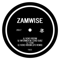 FA031: Zamwise - Koko Riddim EP (Ft. Chad Dubz & JFO)