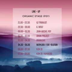 Organic Stage (Merkaba Warm Up) at Goodvibes | 03h-04h30