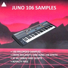 Juno 106 Samples [Recorded From Roland's 1986 JUNO 106 Synth]