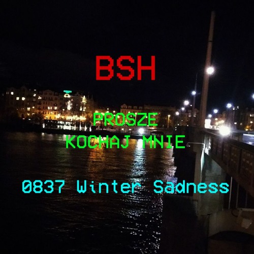 ＢＳＨ － ＰＲＯＳＺＥ ＫＯＣＨＡＪ ＭＮＩＥ （０８３７ Ｗｉｎｔｅｒ Ｓａｄｎｅｓｓ）