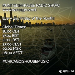 DanceGruv [008] - #UNITEDINHOUSE RADIO SHOW - DJ UZO