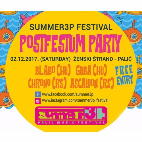 Ascaloon - LIVE@Summer3p Postfestum 02.12.2017.