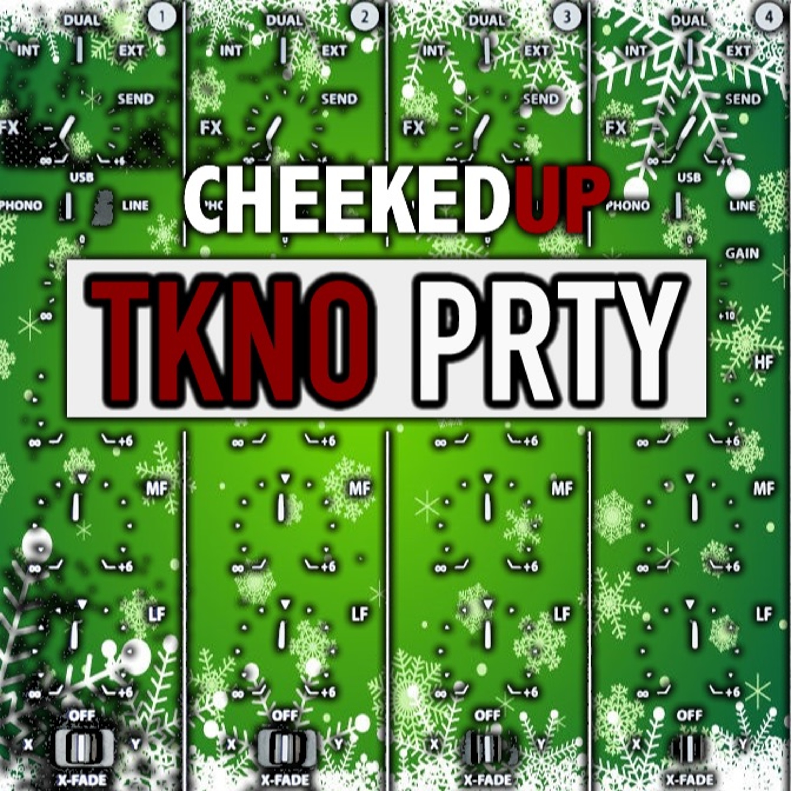 Cheeked UP - TKNO_PRTY 043 (Recorded 8th December 2017) episode artwork