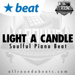 Instrumental - LIGHT A CANDLE - (Soulful Piano Beat by Allrounda)