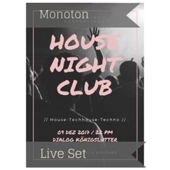 Monoton@ Live Set - Königslutter:Dialog . 9.12.17