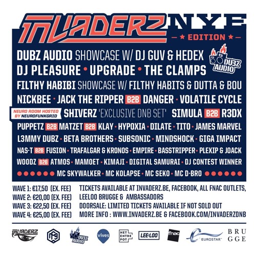DOPRR presents INVADERZ NYE DJ CONTEST