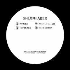 Shlomi Aber  - Typeface - Drumcode Limited - DCLTD021