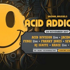 Stefan ZMK - Acid Addiction Goes Brussels 2017 [ acid | acidtechno | acidcore | acidtekno ]