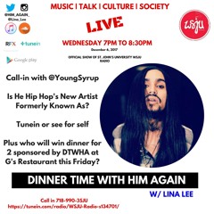 Dinner Time With Him Again 12-6-17