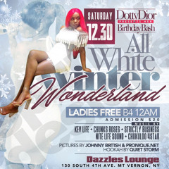DOTTY DIOR ALL WHITE WINTER WONDERLAND PROMO MIX - BAWL OUT WALKING TROPHY LUXURY DOLL EDITION