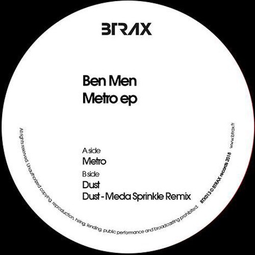 Ben Men - Dust (Meda "Sprinkle" Remix) (snippet) // BTX013