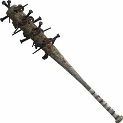 baseball bat superglue and metal bits