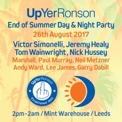 Jeremy Healy live at UYR End Of Summer Terrace Party - 26th August 2017