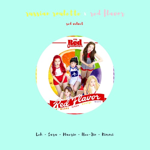 Collab Russian Roulette X Red Flavor Mashup Red Velvet By S A R A P A K