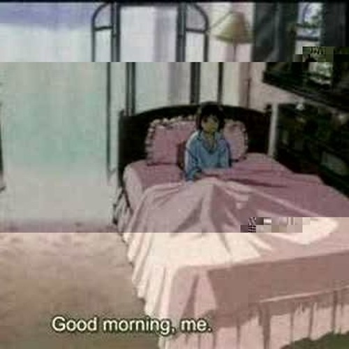 good morning. me.