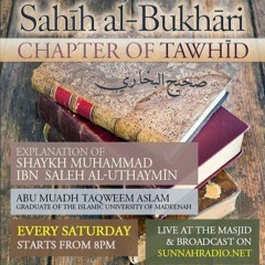 38 - Book of Tawheed - Sahih al-Bukhari - Abu Muadh Taqweem | Manchester