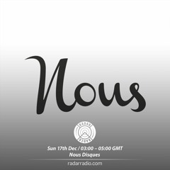 Nous Disques  Monthly Show w/ Endlich Normale Menschen (E.N.M.)
