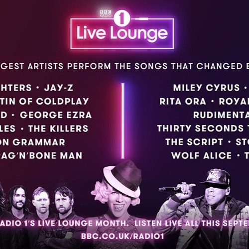 Stream BBC R1 Live Lounge Month Sep 2017 by BBC Popular Music Station Sound  | Listen online for free on SoundCloud