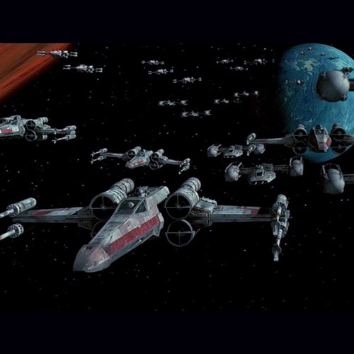 The battle of yavin star wars sale