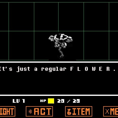 ERR_It's just a regular F L O W E R (Not HELP_tale)