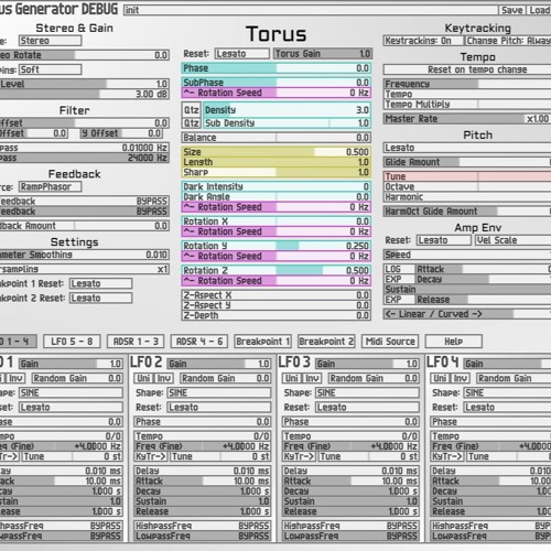 Torus Generator - Daft Punk - Robot Rock (by Elan Hickler)