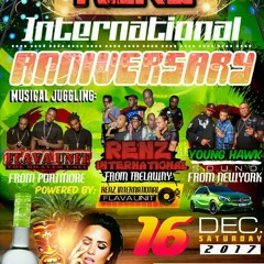 RENZ INTERNATIONAL ANNIVERSARY DEC.2017 FLAVA UNIT*YOUNG HAWK*RENZ