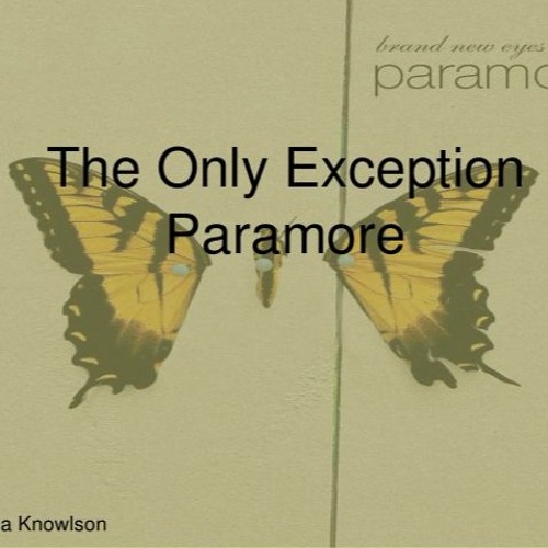 The Only Exception cover