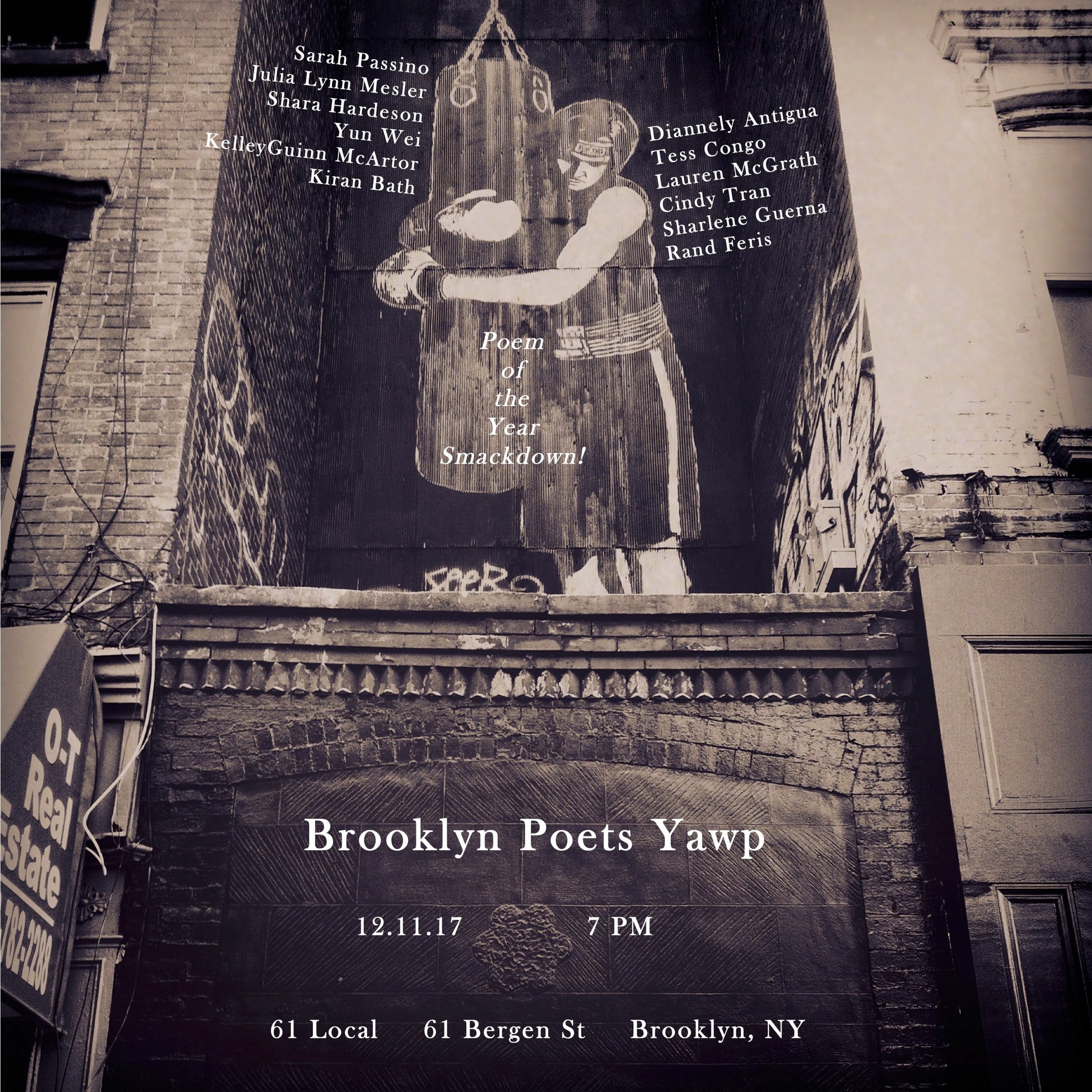 Yawpcast 12.11.17 (Part II: Poem of the Year Smackdown) episode artwork
