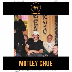 MOTLEY CRUE (JUDGE REMIX)