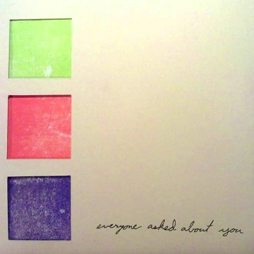 everyone asked about you - paper airplanes, paper hearts