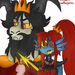 Asgore Underfell (by ethan harper)