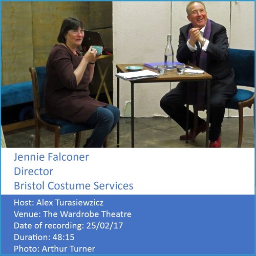 Stream In Conversation: Jennie Falconer - Director, Bristol Costume Services  by Bristol Old Vic Theatre Club | Listen online for free on SoundCloud