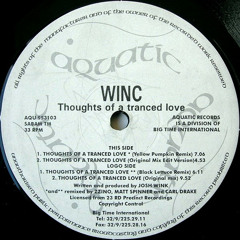Winc - Thoughts Of A Tranced Love (Original Mix)