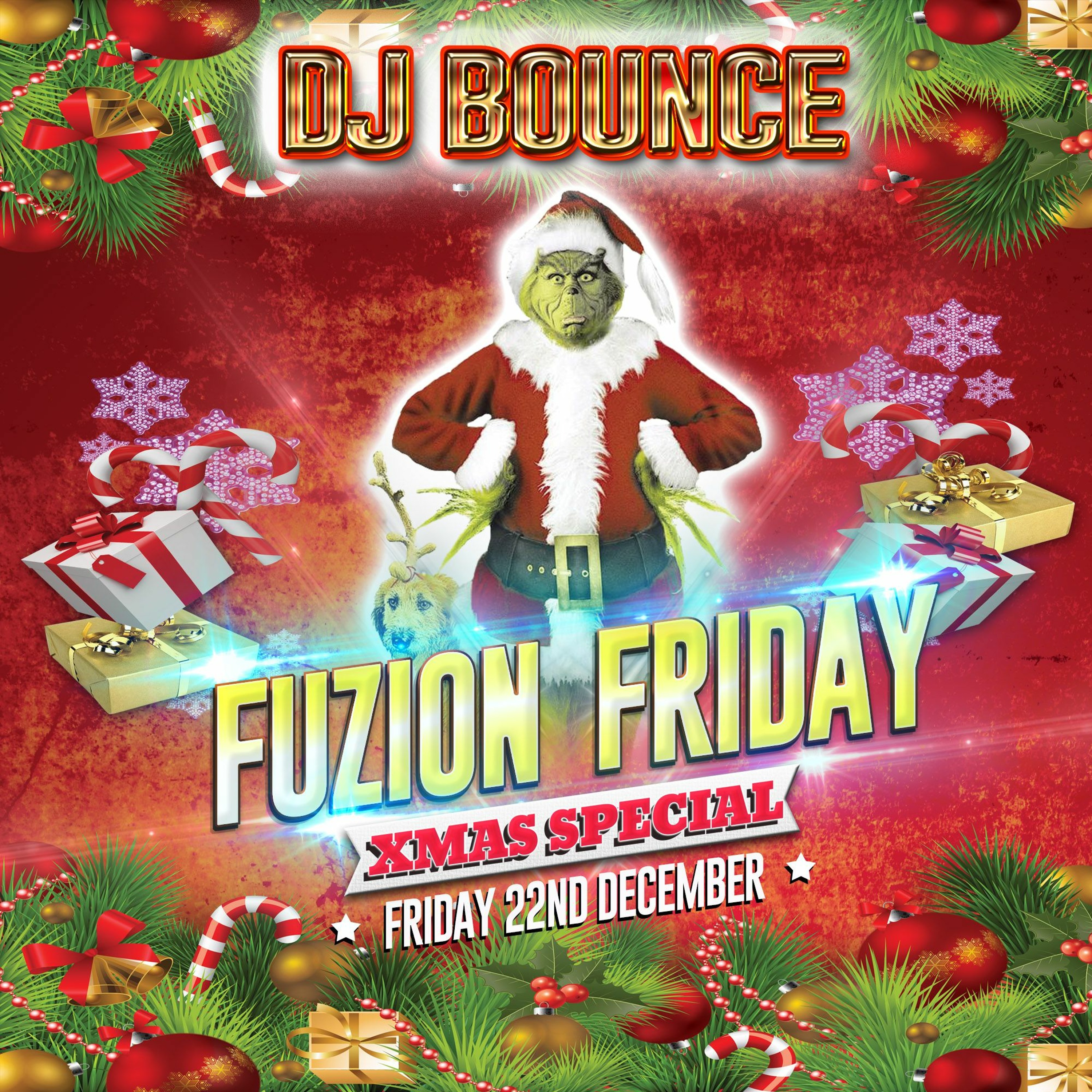 DJ Bounce  Fuzion Friday December 2017 episode artwork