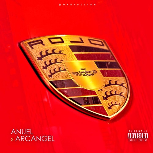 Stream ROJO - Anuel AA & Arcangel by Mark Design | Listen online for free  on SoundCloud