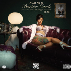 Bartier Cardi (feat. 21 Savage) [B-Mix]