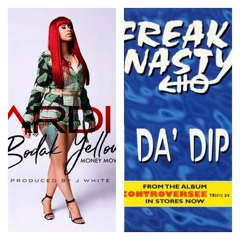 Cardi B Vs Freak Nasty - Bodak Yellow Da Dip Mix (63 - 132 Transition) FREE DOWNLOAD **CLICK BUY**