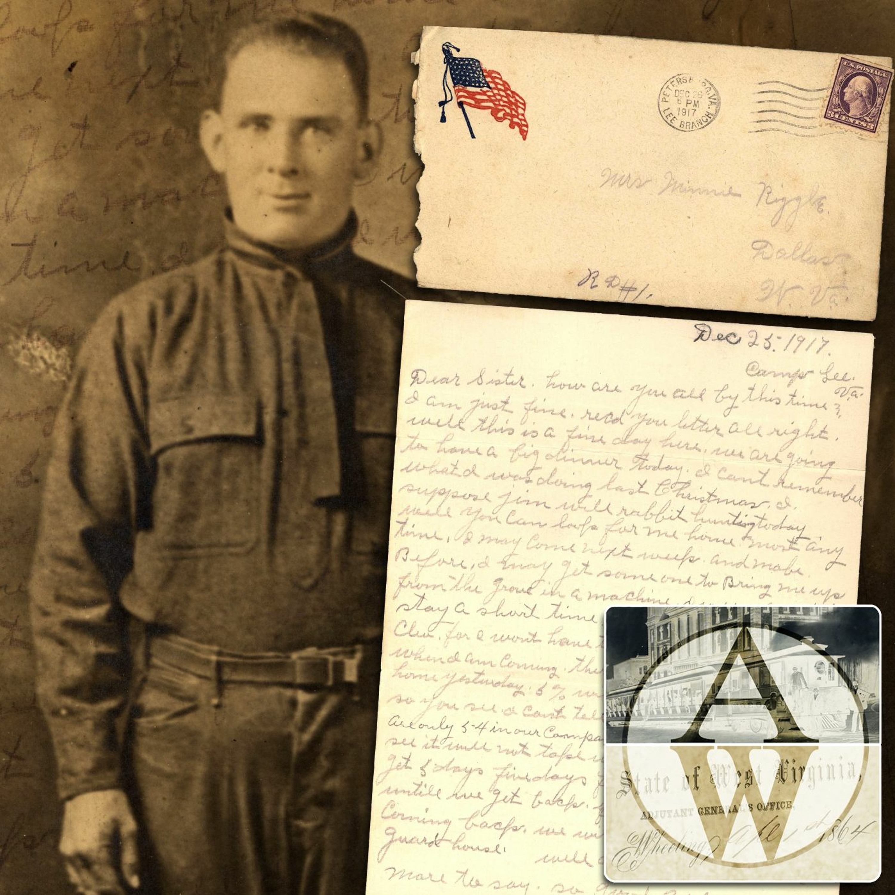 From Camp Lee to the Great War: The Letters of Lester Scott & Charles Riggle