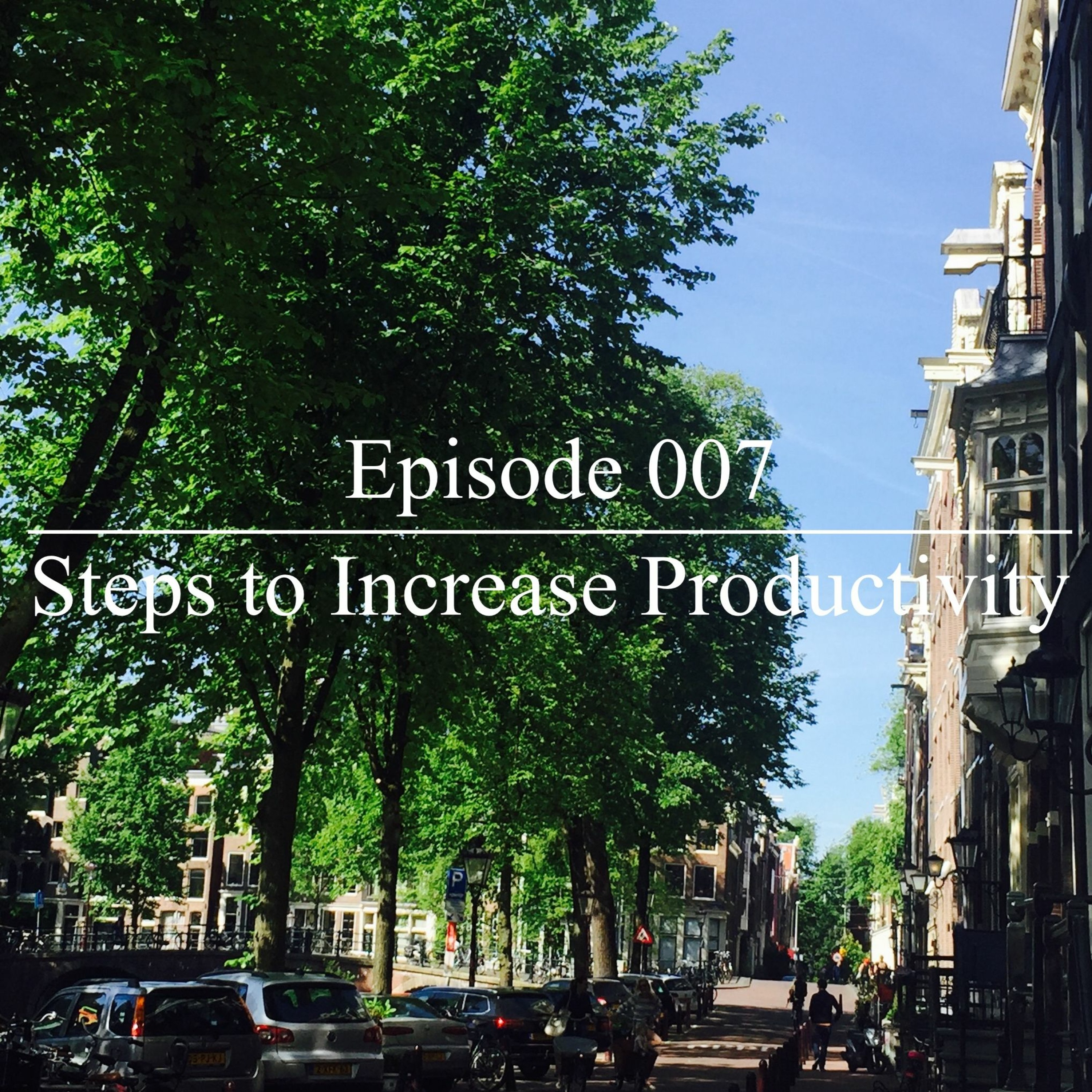 Increasing Productivity episode artwork