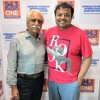 Hrishi K with Ayaz Memon ( Veteran Writer, Editor & Broadcaster ) on the “Best Of 2017” in Cricket