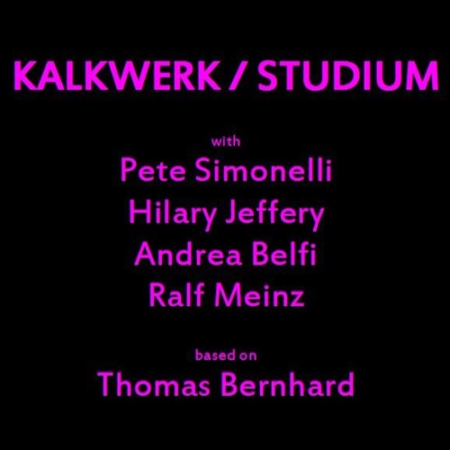 Kalkwerk / Studium [rough take of audio trailer track]