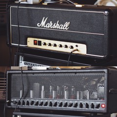 Marshall JMP 2203 - BASS / EVH 5150 III Stealth - GUITARS