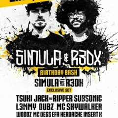 SIMULA & R3DX Bday Mix Competition Entry (4Decks)