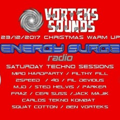 Sted Hellvis - Vorteks Christmas Warm Up 23/12/17 Squat Techno